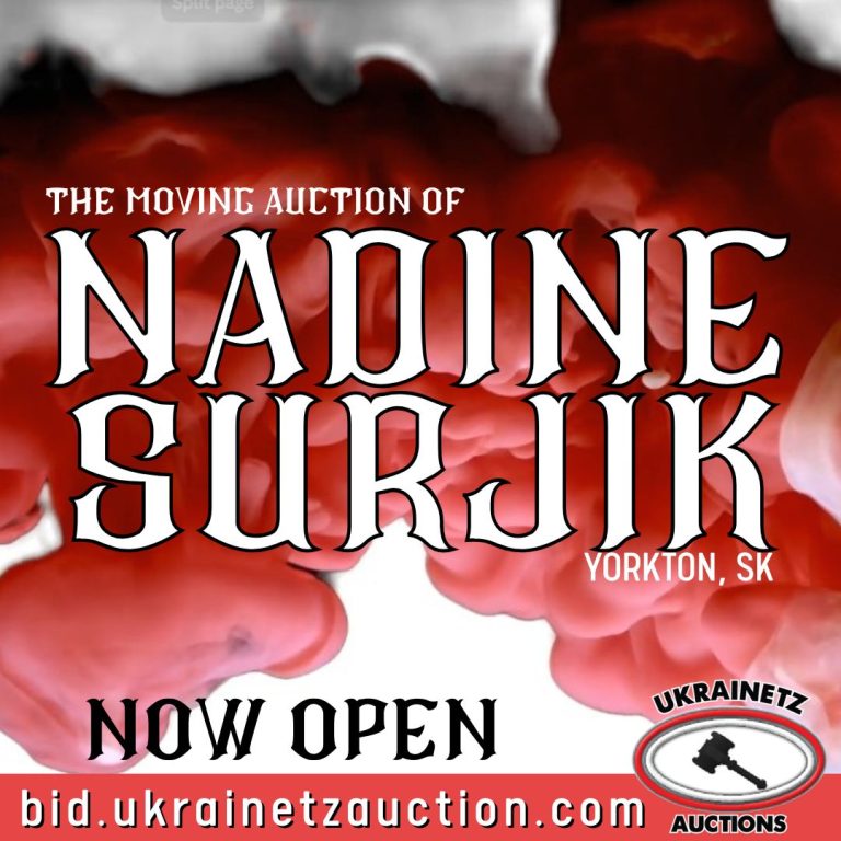 The Moving Auction of Nadine Surjik Is NOW OPEN!!