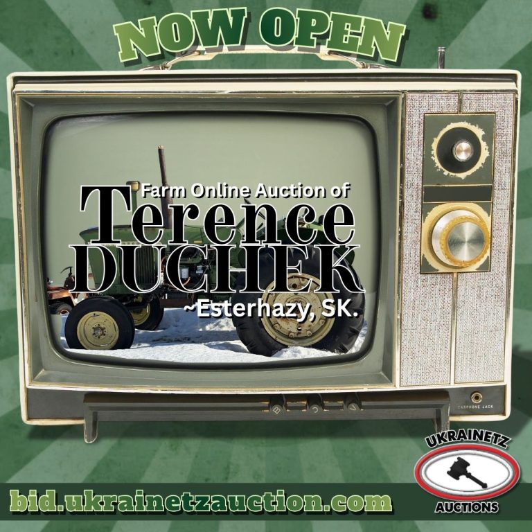 The Farm Online Auction of Terence Duchek ~Esterhazy, SK. NOW OPEN!!!