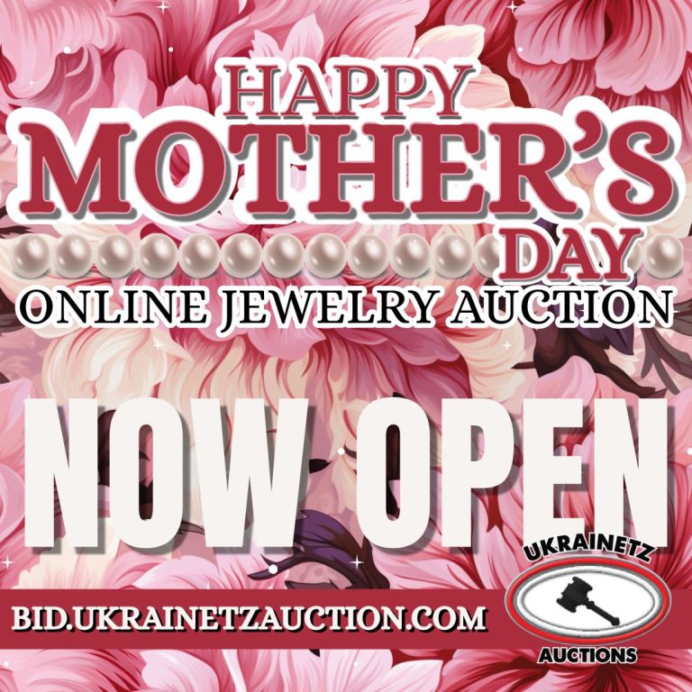 The Happy Mother’s Day Online Jewelry Auction is NOW OPEN!!