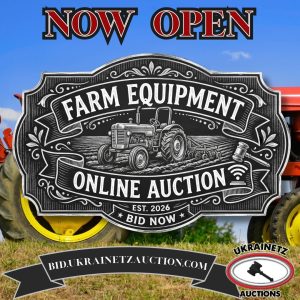 The Farm Equipment Consignment Online Auction is NOW OPEN!!