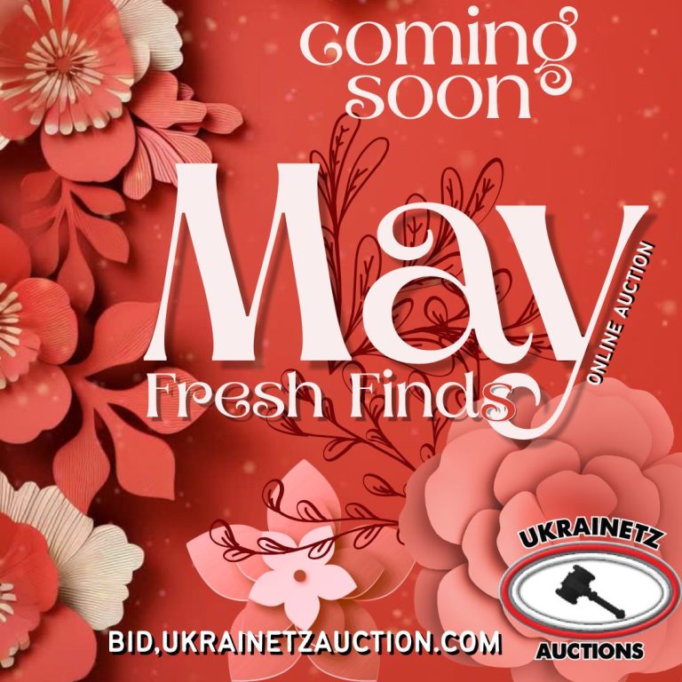 May Fresh Finds Online Auction COMING SOON!!!!