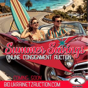 Summer Savings Online Consignment Auction is COMING SOON!!