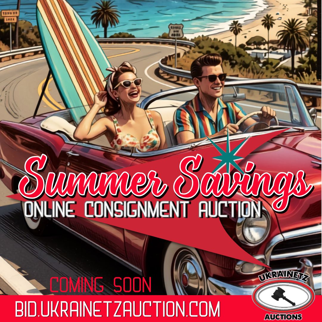 Summer Savings Online Consignment Auction is COMING SOON!!