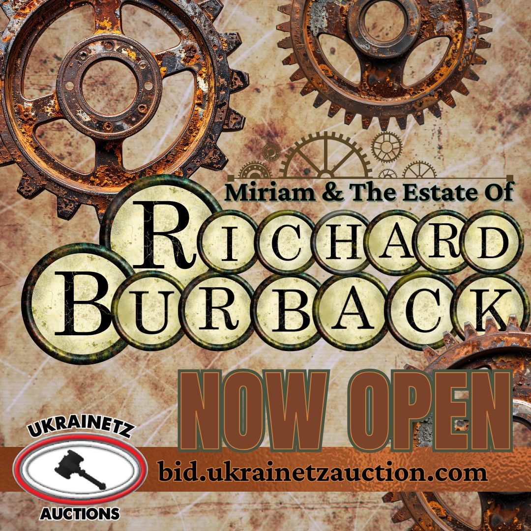 Miriam & The Estate of Richard Burback Online Auction is NOW OPEN!!!