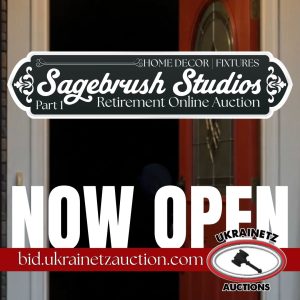 The Sagebrush Studios Retirement Online Auction (part 1) is NOW OPEN!!
