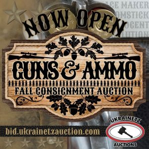 The Fall Consignment Guns & Ammo Online Auction is NOW OPEN!!!!