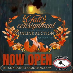 The Fall Consignment Online Auction is NOW OPEN!!!