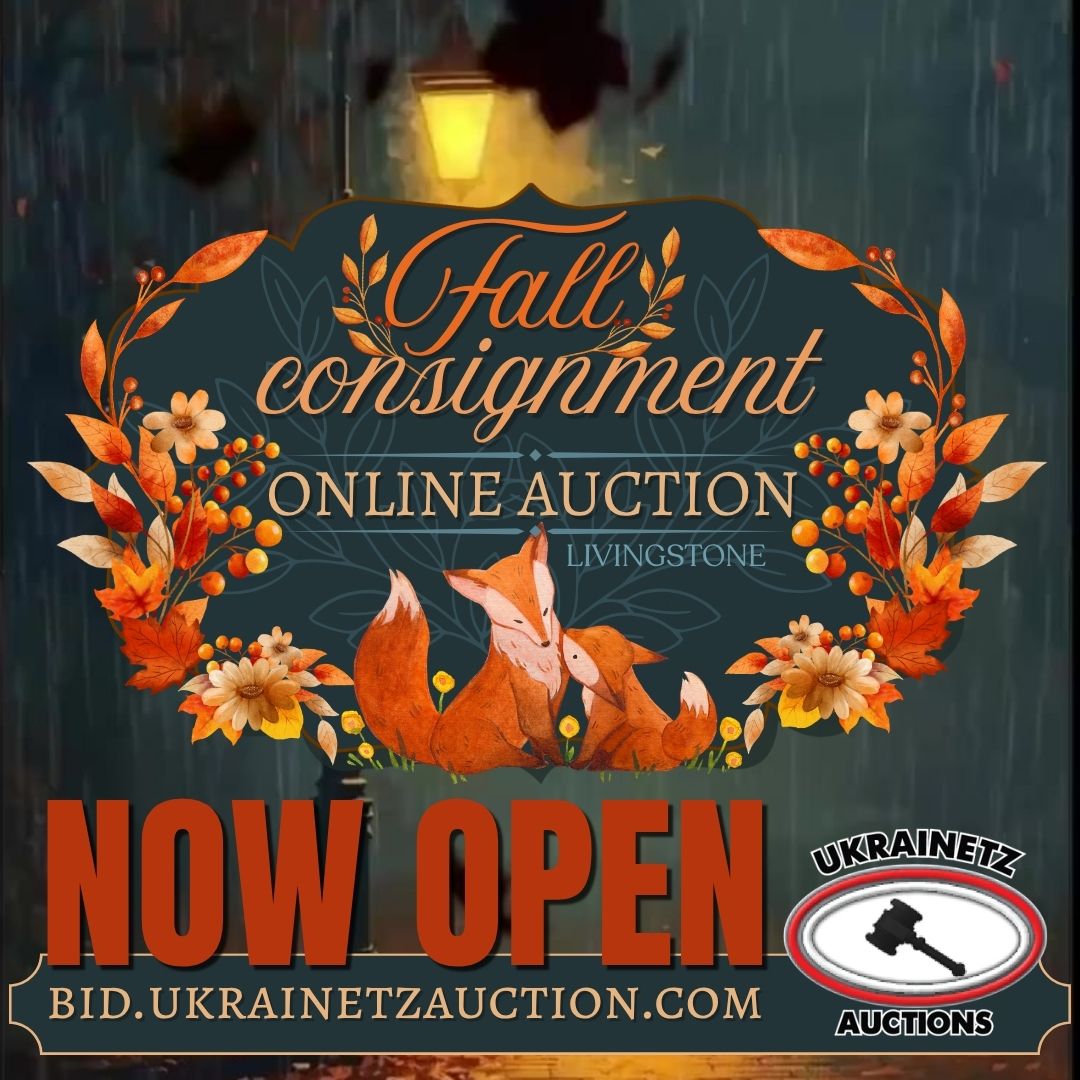 The Fall Consignment Online Auction is NOW OPEN!!!