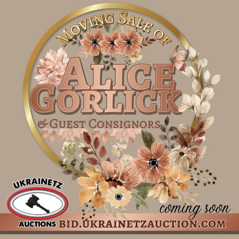 The Moving Sale Alice Gorlick & Guest Consignors is COMING SOON!!