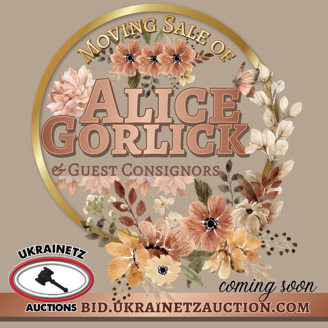 The Moving Sale Alice Gorlick & Guest Consignors is COMING SOON!!
